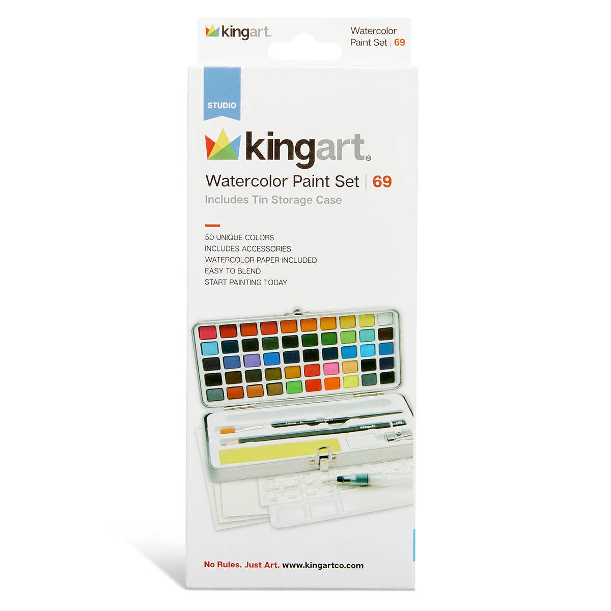 Watercolor Paint Set – 69 Piece