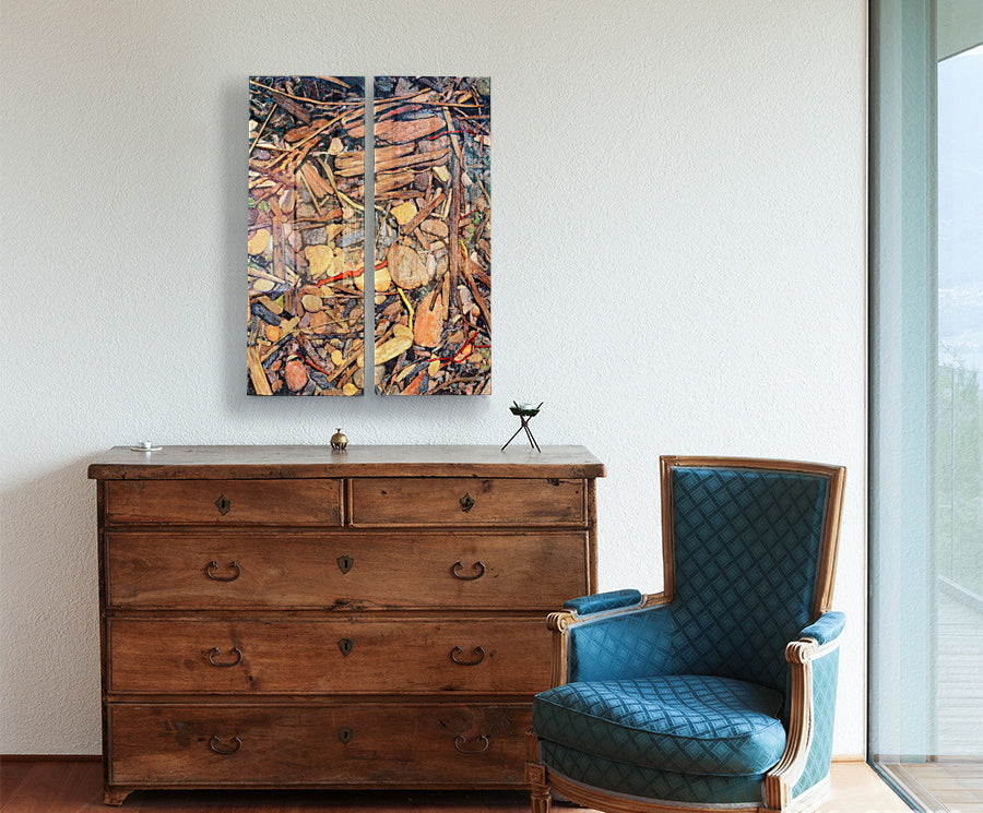 A River Runs Through Us (Diptych)