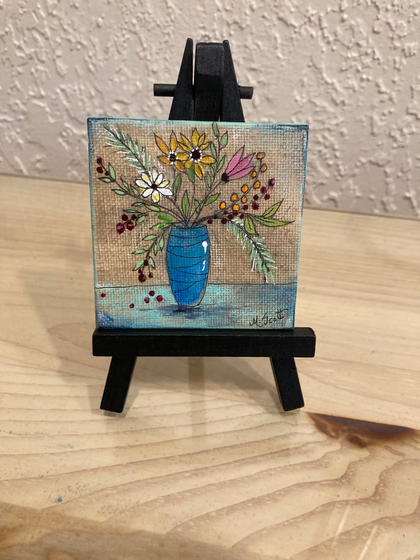 Mini Flower Paintings