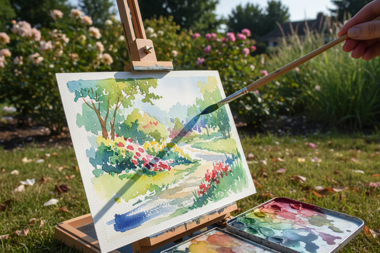 Plein Air Watercolor- Intermediate