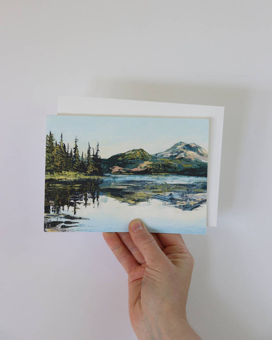 "Sparks Lake" Greeting Card