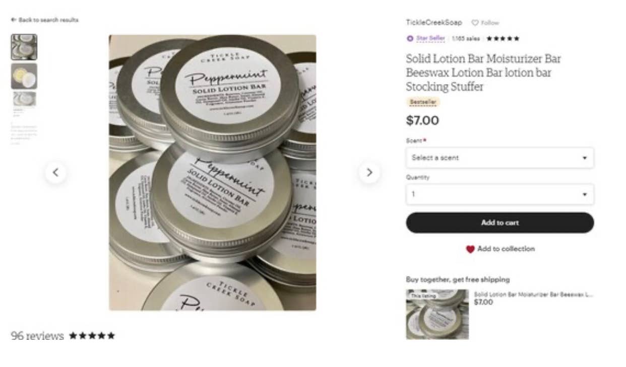 Solid Lotion Bar