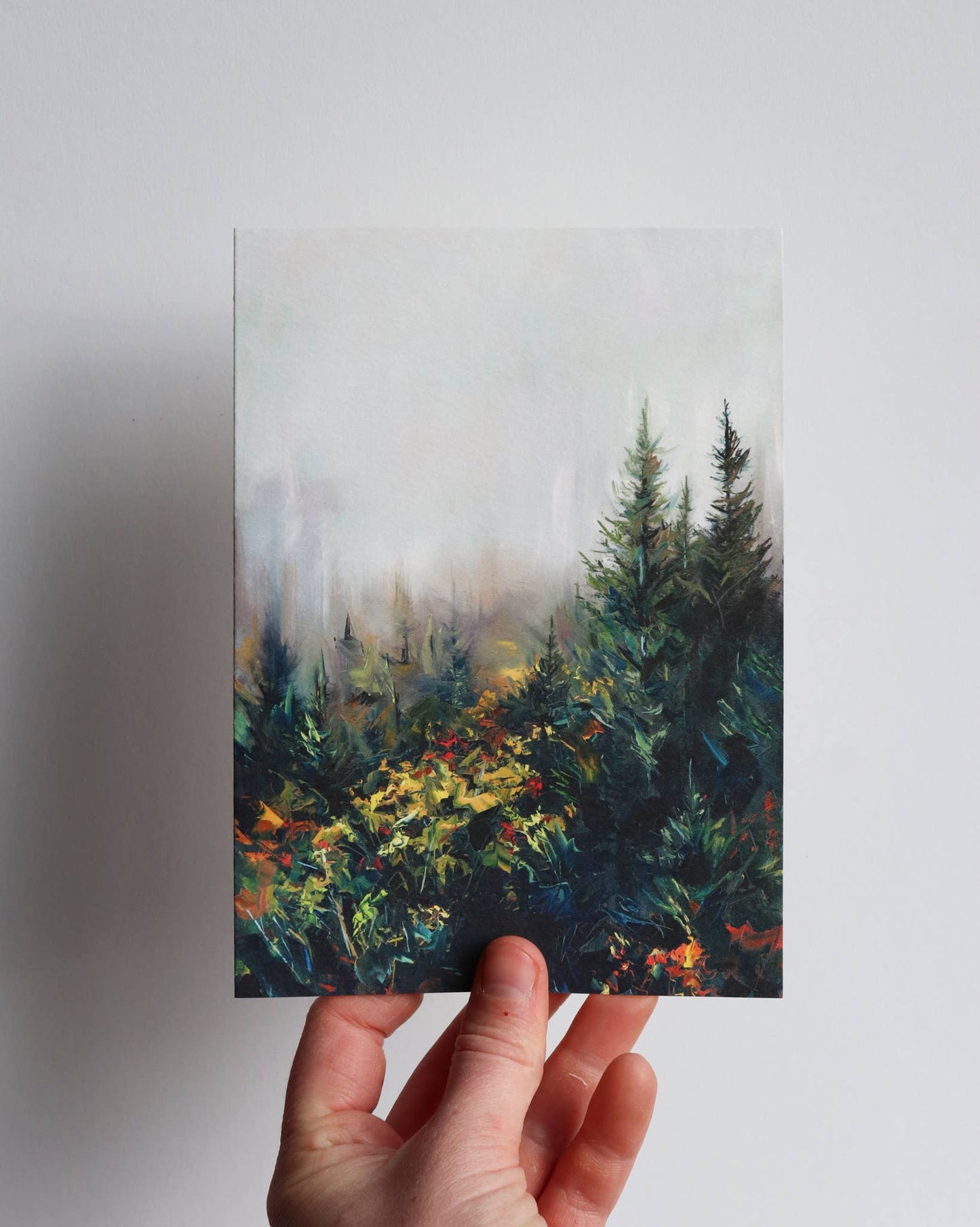 "Forest Fog" Greeting Card
