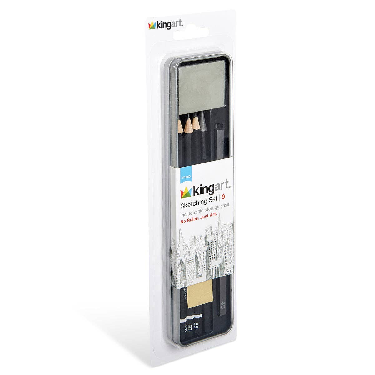 Sketching Tin Set - 9 pc