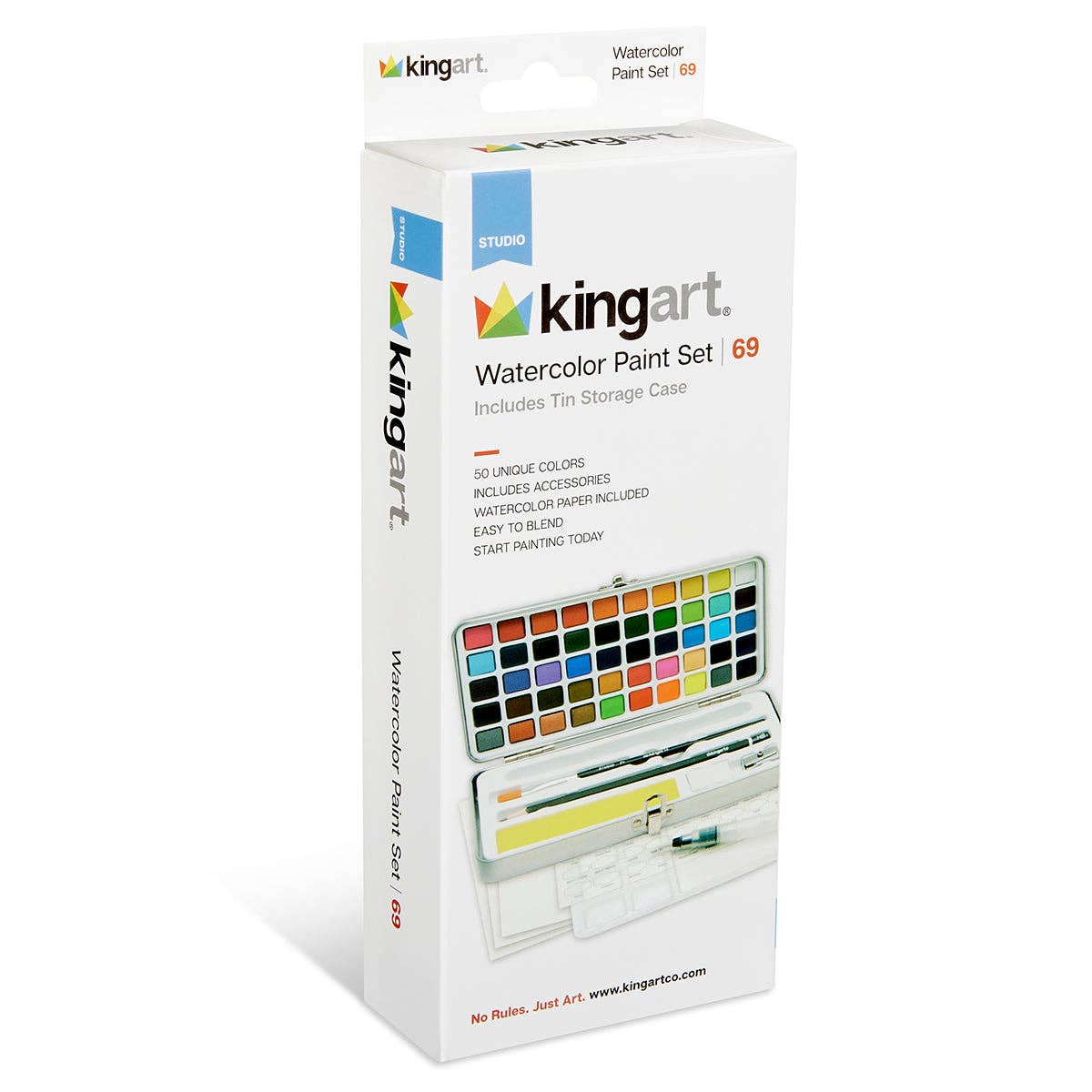 Watercolor Paint Set – 69 Piece