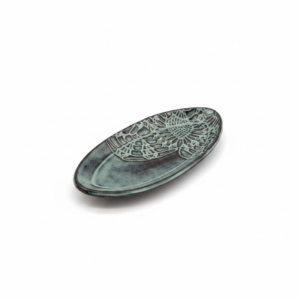 Pottery Oval Dish, Small