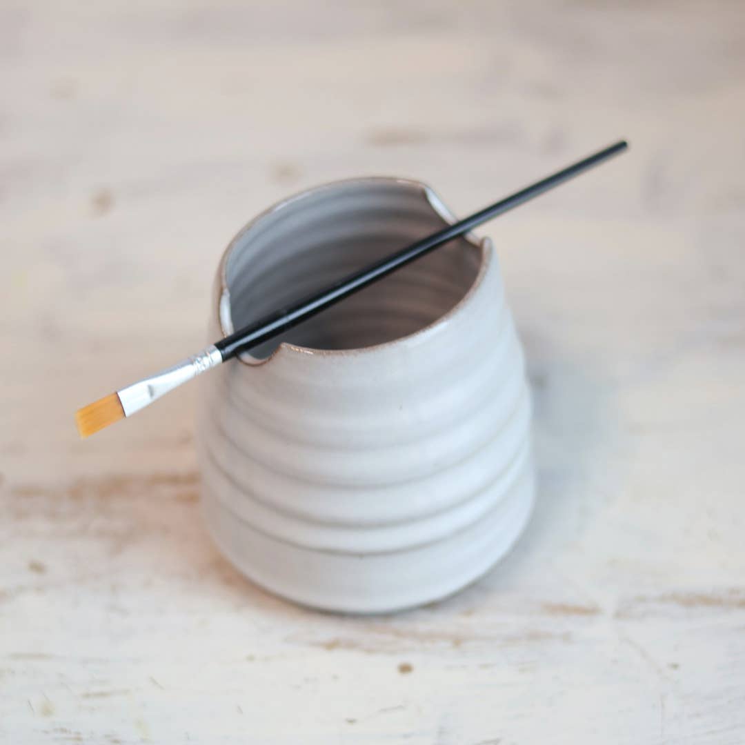Artist's Brush Cup in 3 Color Options