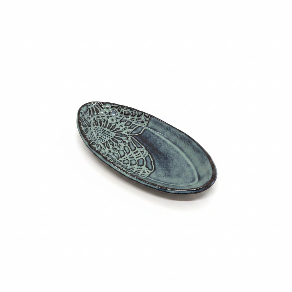 Pottery Oval Dish Medium