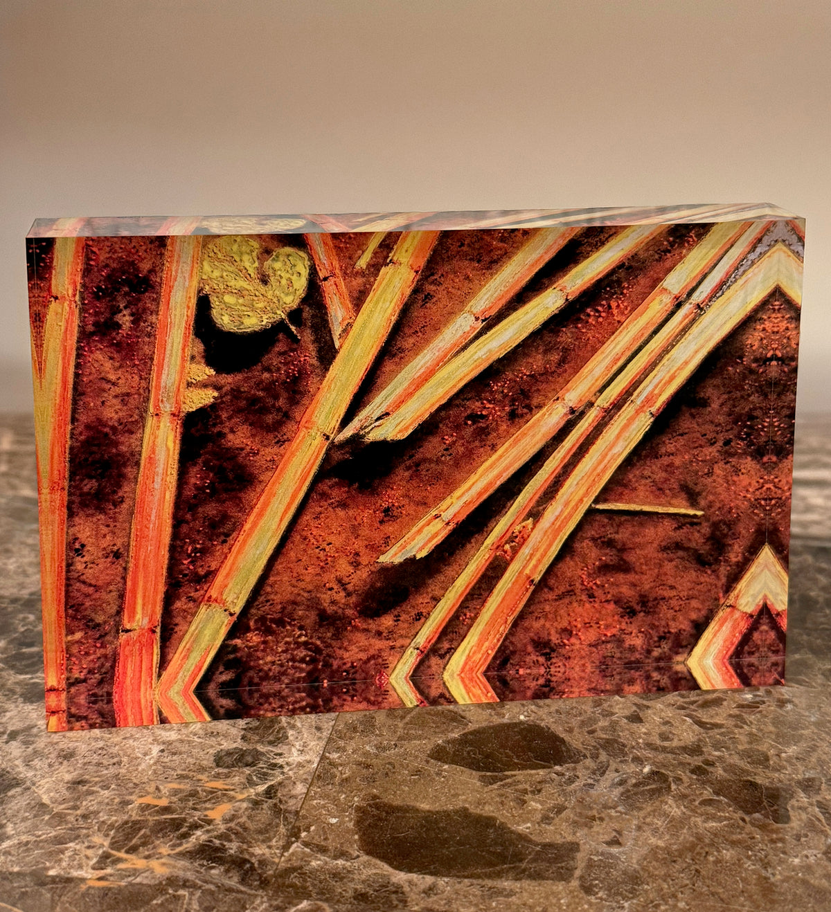 Glass Block Print