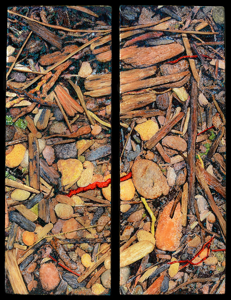 A River Runs Through Us (Diptych)