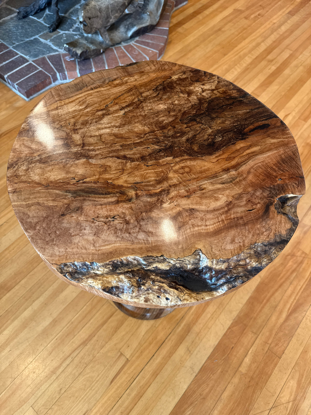 Spaulted Maple Table by Dean Jordan