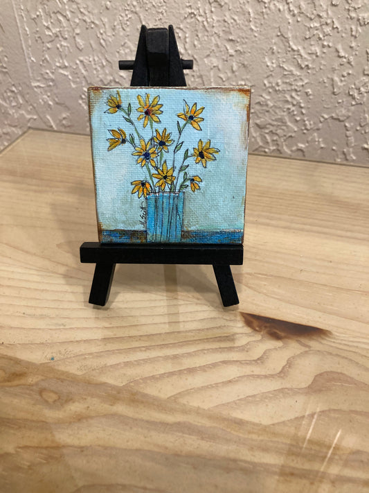 Mini Flower Paintings
