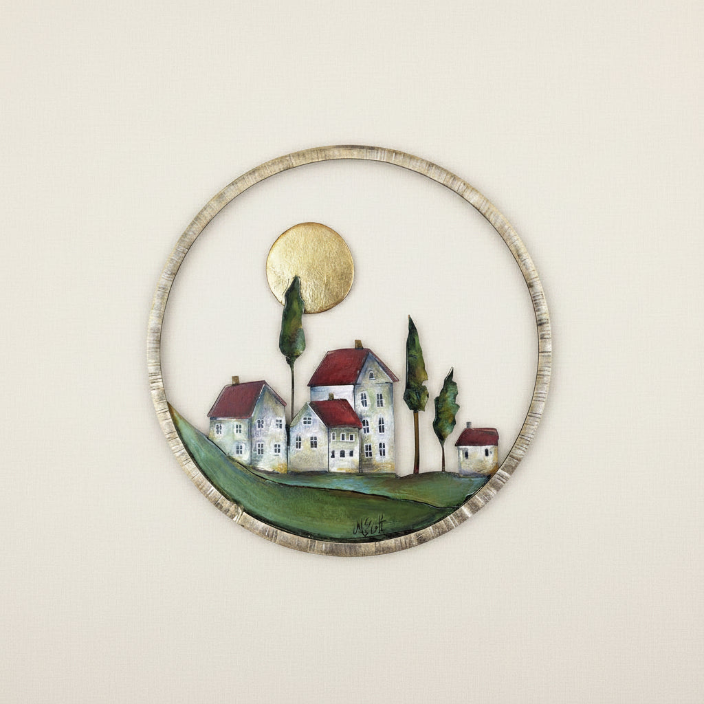 Town w/ Trees2 11"
