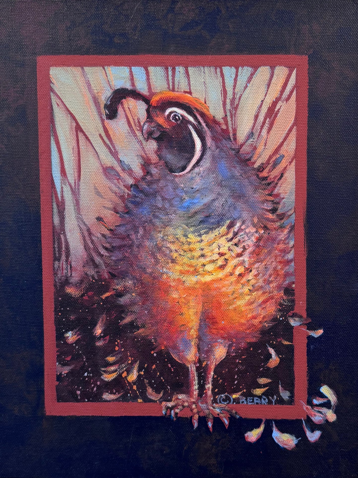Sweating Feathers; "Hello! Hello! (Pheasant)