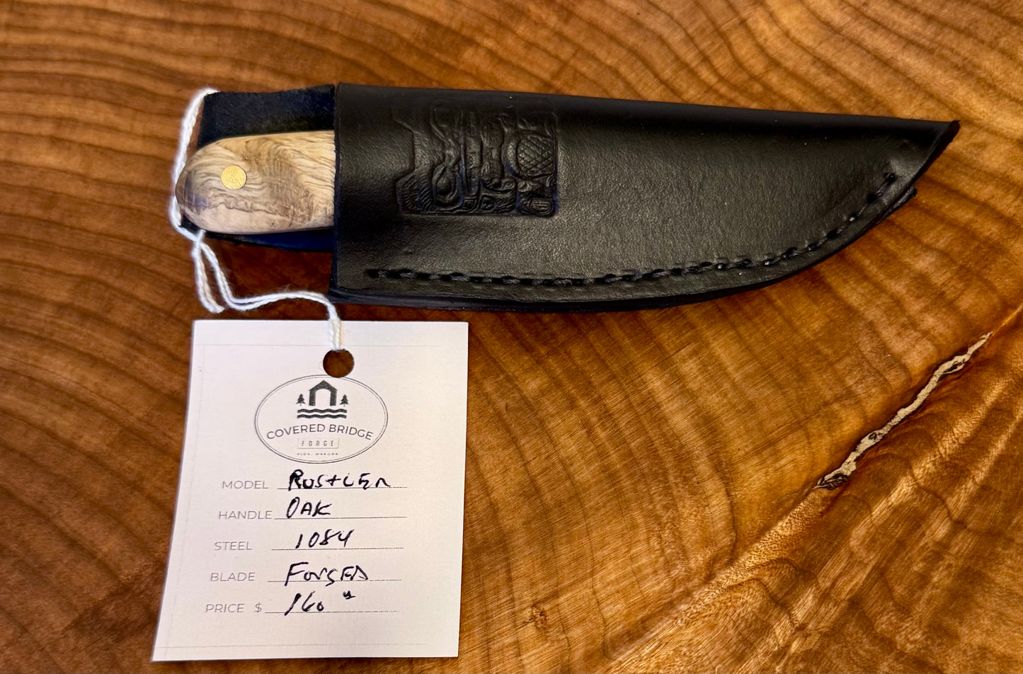 Rustler 3"- Oak (Field Knife)