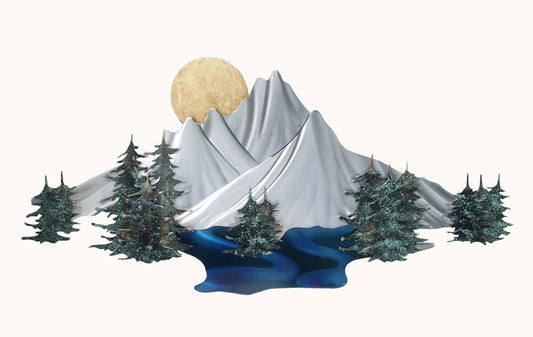 Mountain High w/ Lake + Moon