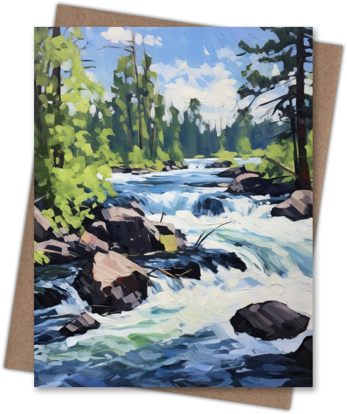 Middle Fork Notecard