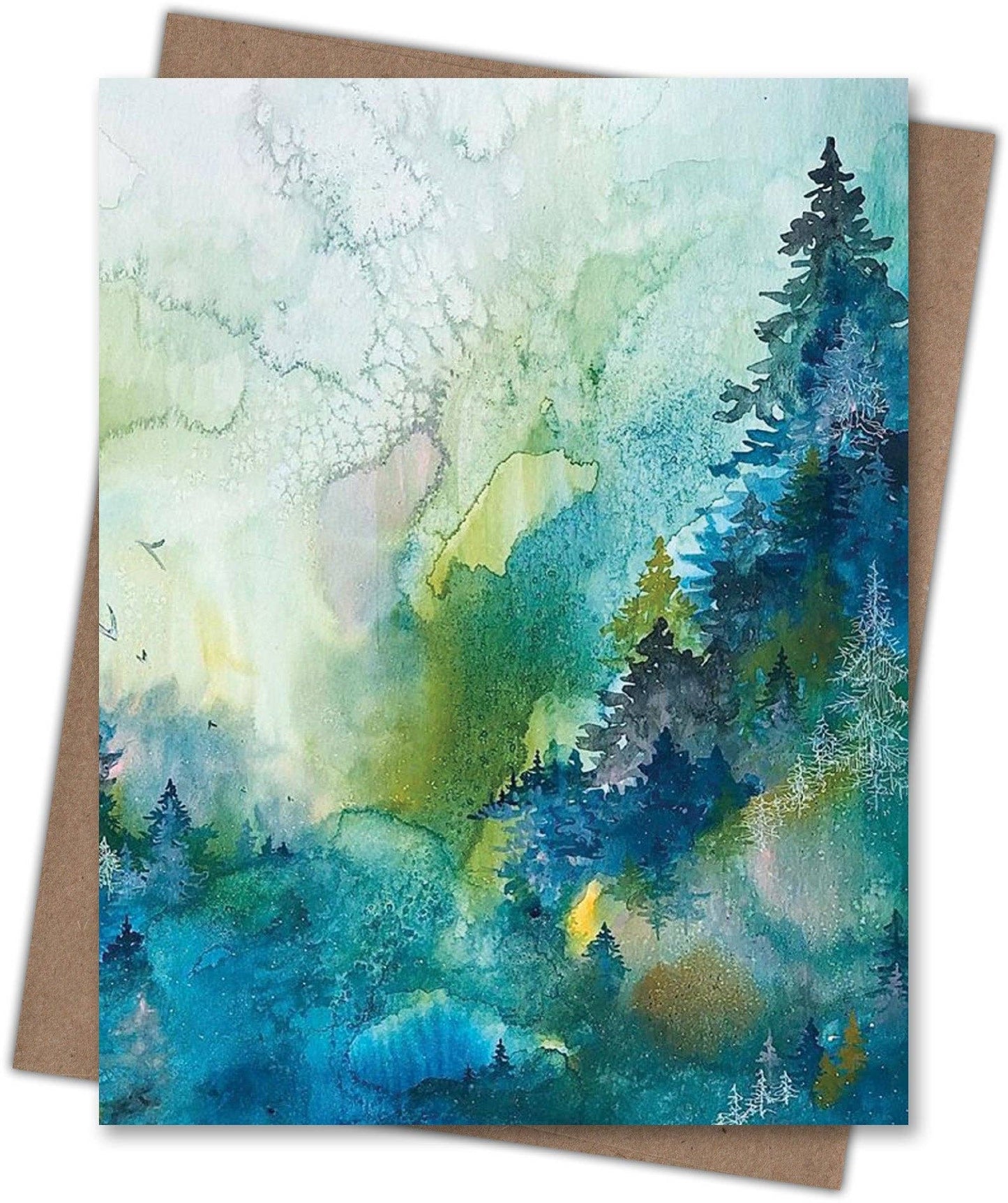 Ethereal Forest Blank Notecard