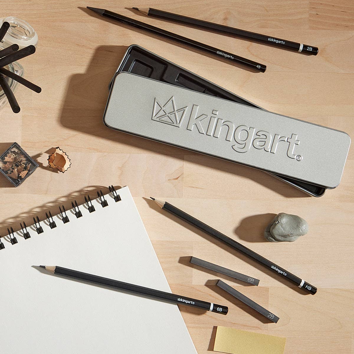 Sketching Tin Set - 9 pc